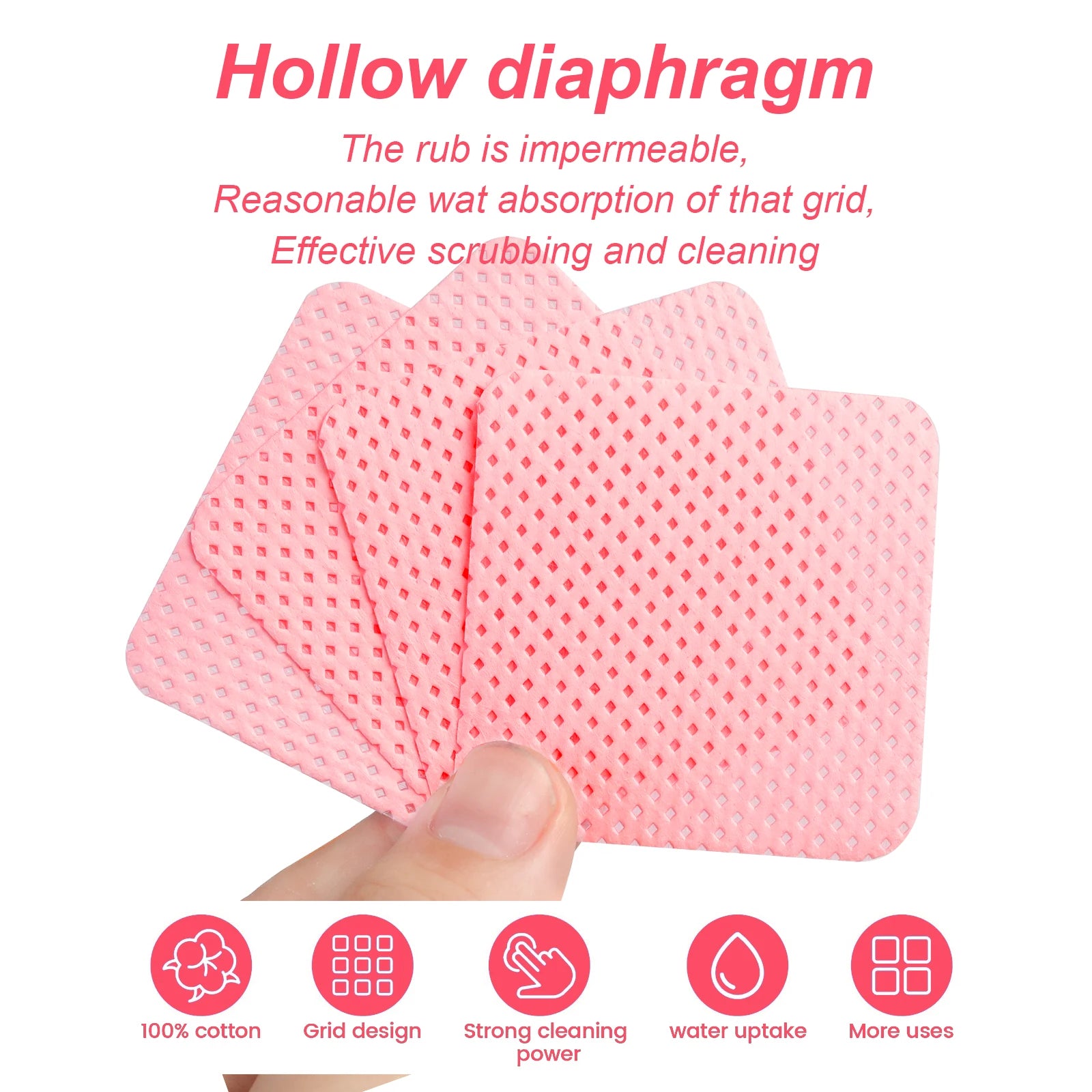 Lint-Free Beauty Cleaning Wipes