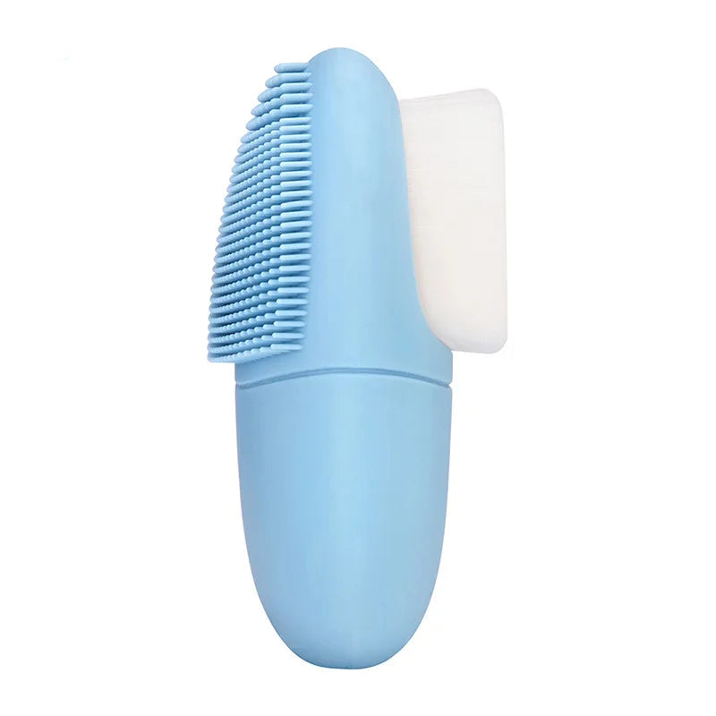 Double-Sided Silicone Facial Cleansing Brush