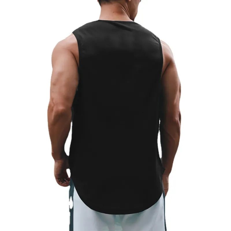 Quick Dry Fitness Tank Top Sleeveless Gym Shirt