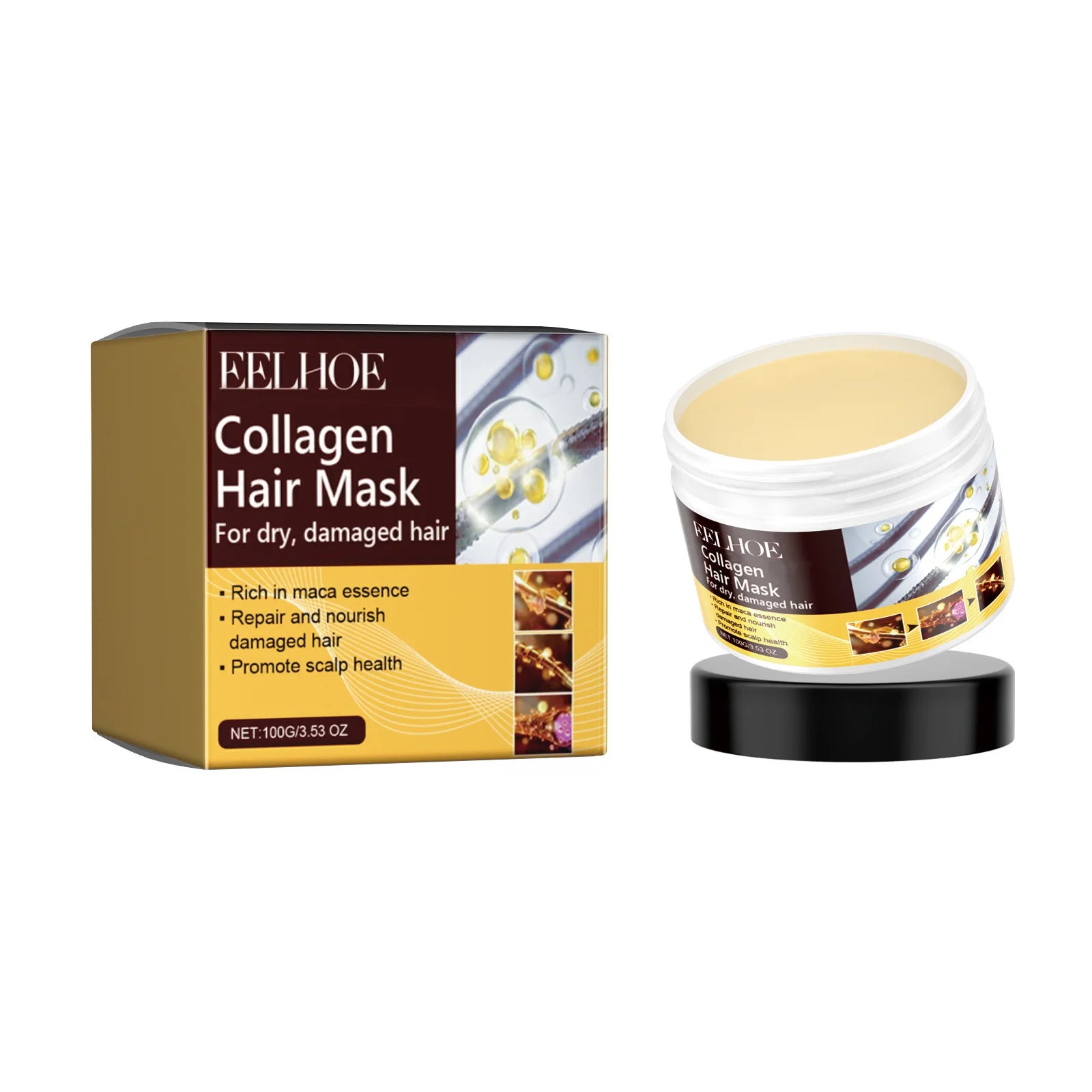 Deep Collagen Hair Mask Hydrates
