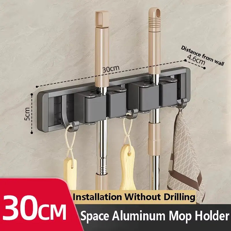 Wall Mounted Mop Broom Holder