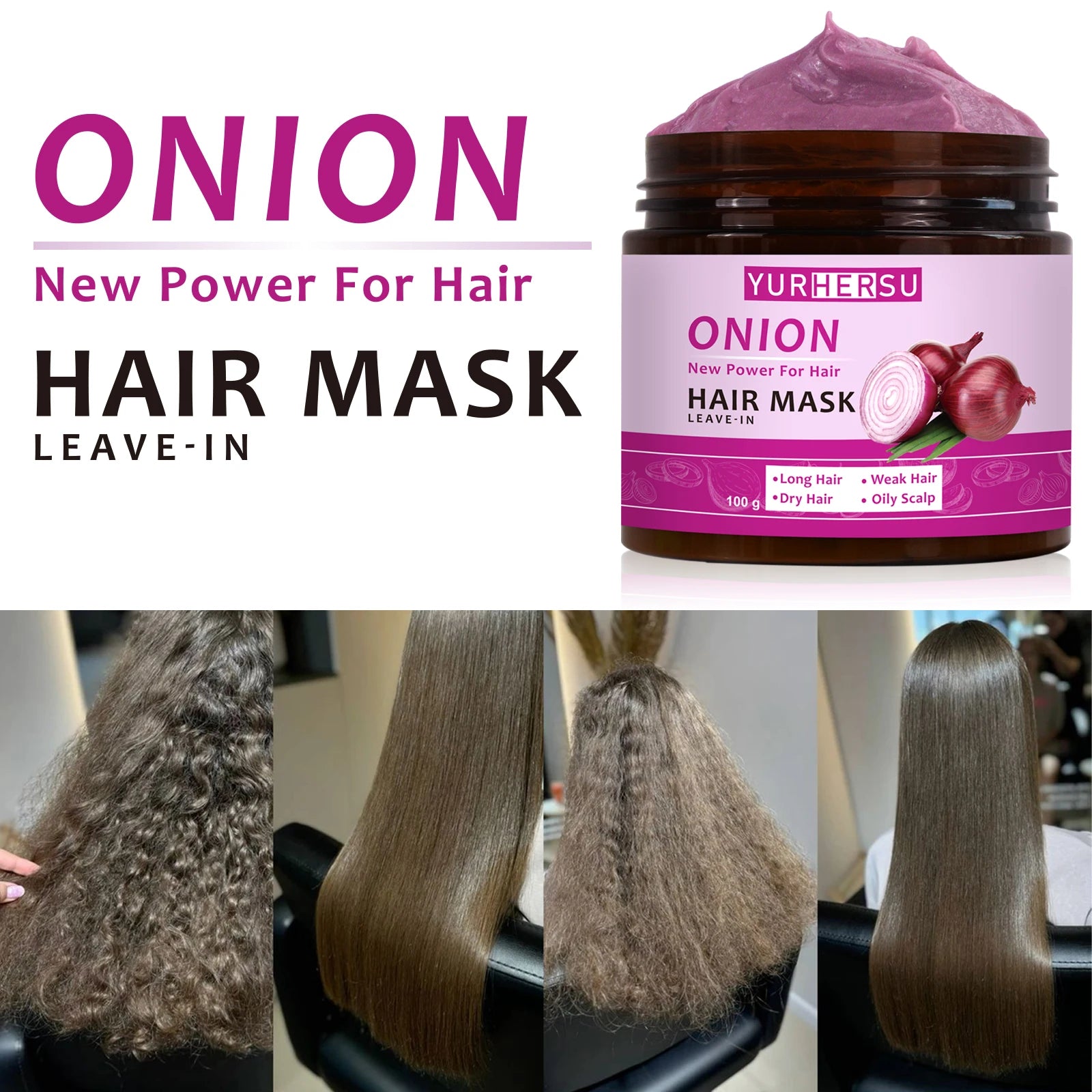 Onion Essence Leave-In Hair Mask