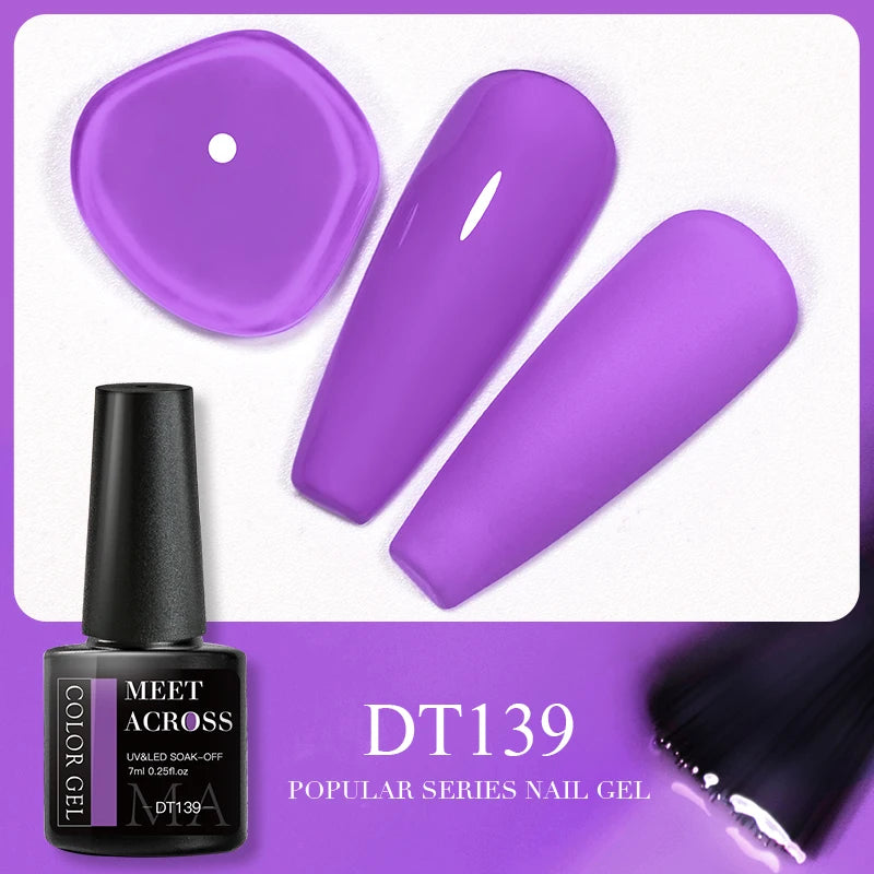 5ml Pink Dried Flower Gel Nail Polish