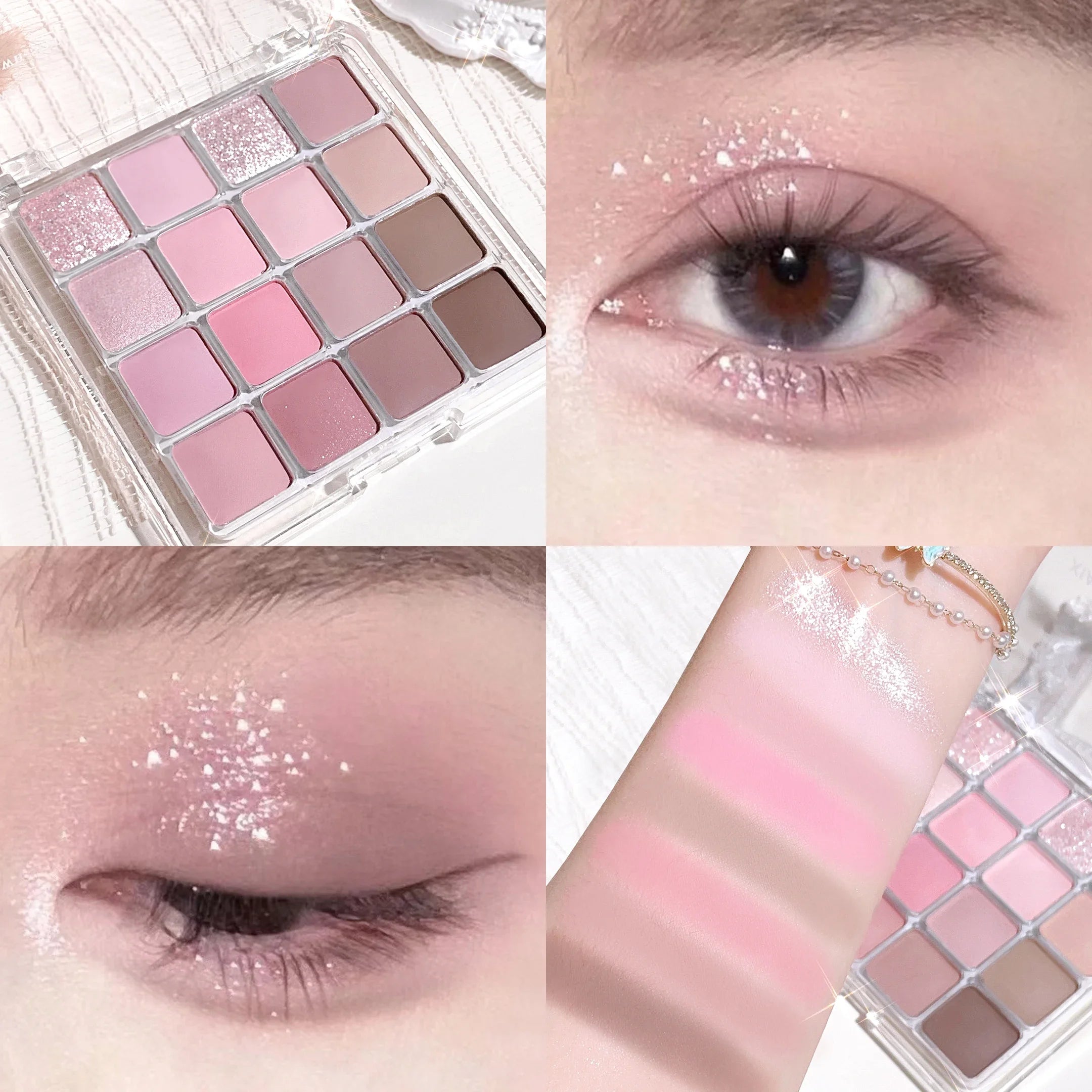 16-Color Sunset Contour and Highlighter Palette