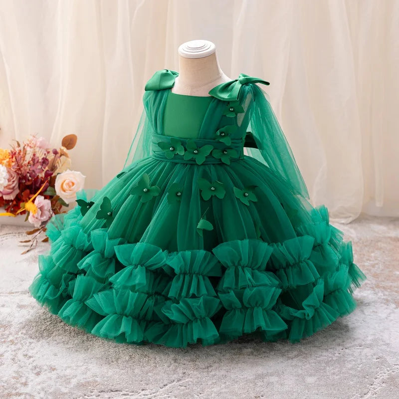 Butterfly Mesh Princess Dress