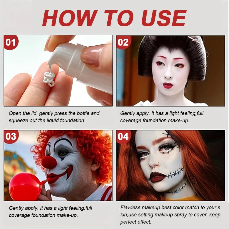 White Liquid Foundation