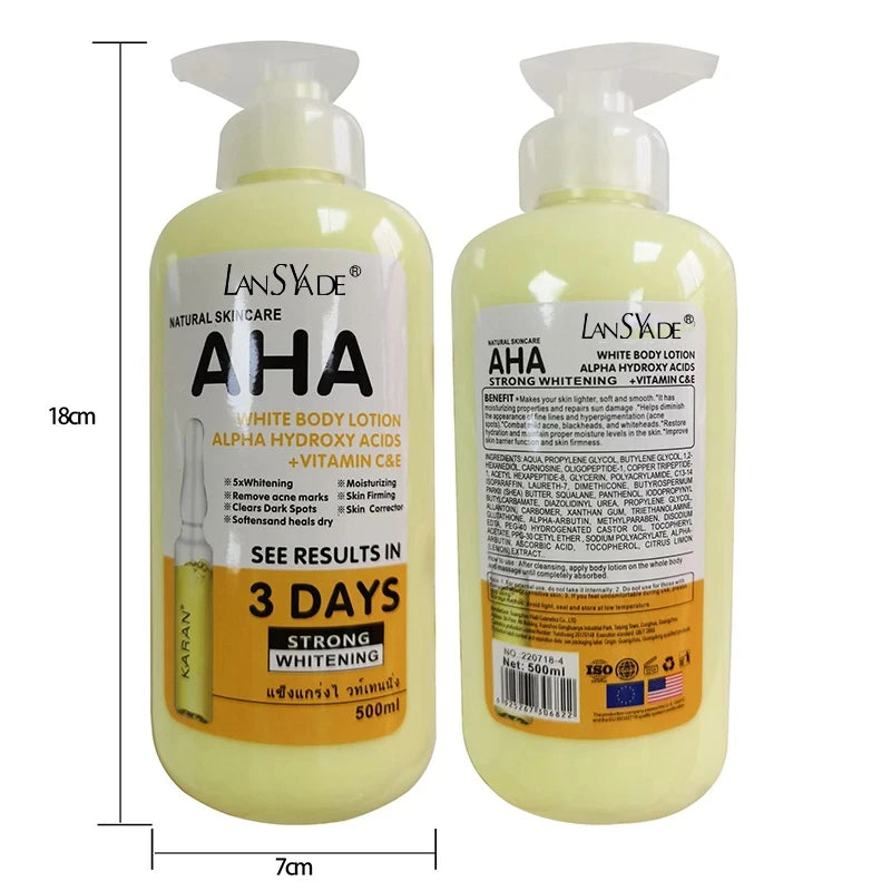 AHA Vitamin C&E Brightening Body Lotion