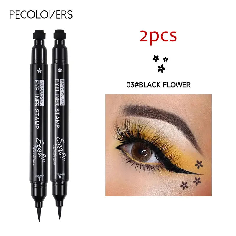 2-in-1 Star & Moon Stamp Liquid Eyeliner Pen