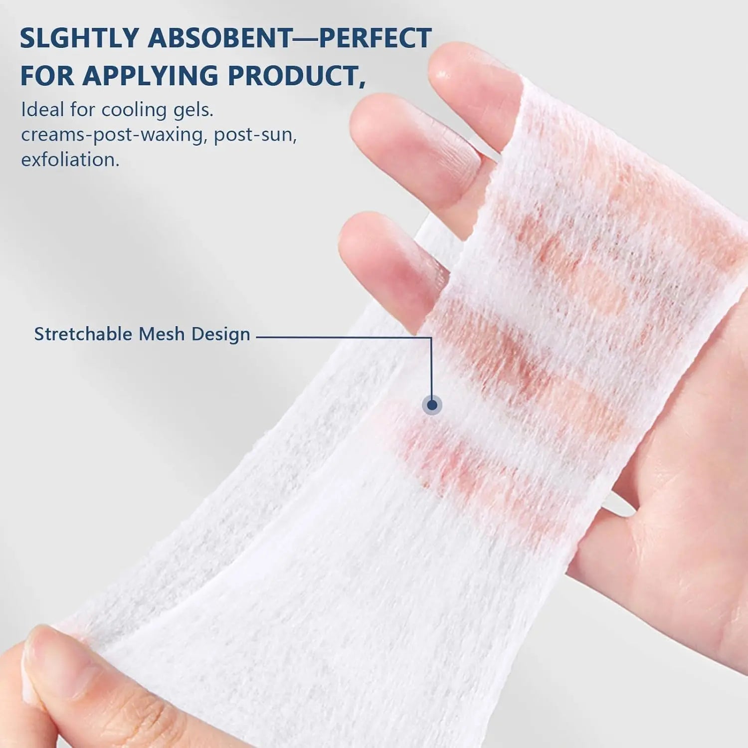 Ultra-Thin Stretchable Cotton Pads