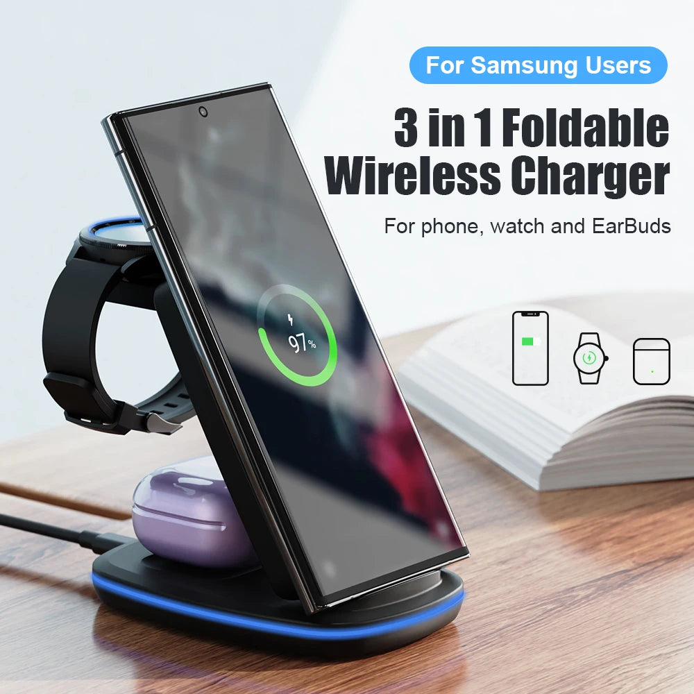 3-in-1 Wireless Charger Stand