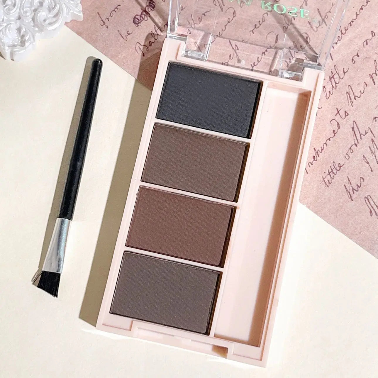 4-Color Eyebrow Powder Palette