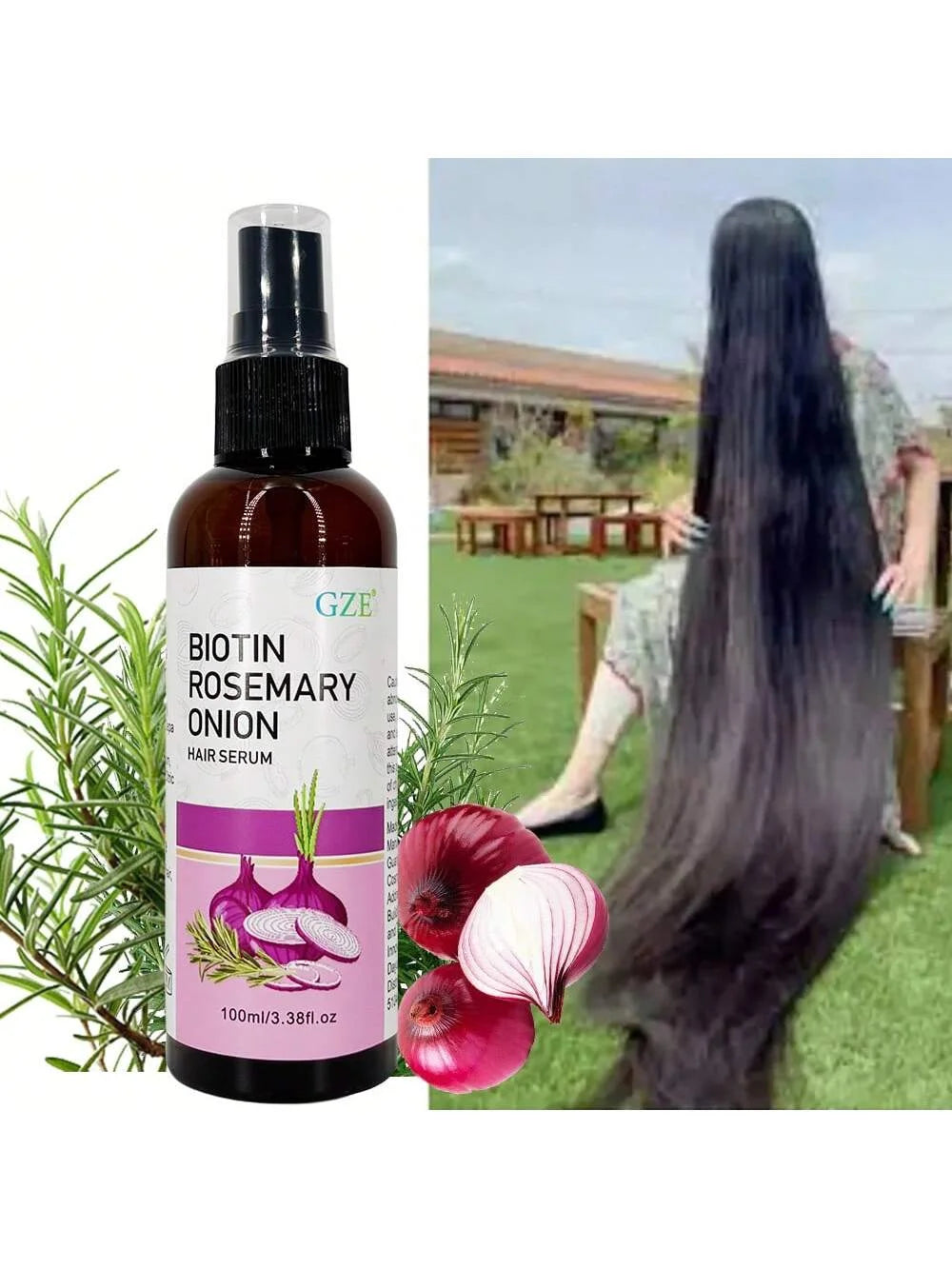 Biotin Rosemary Onion Hair Serum