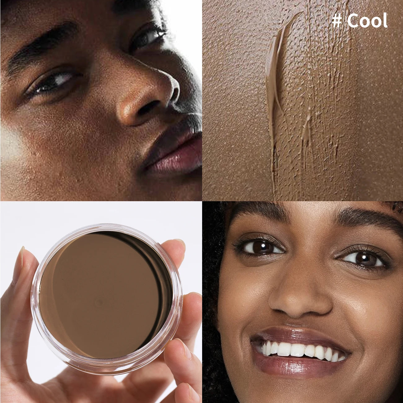 Waterproof Full-Coverage Matte Foundation Cream