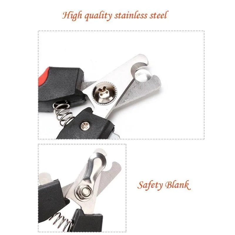 Professional Pet Nail Clippers for Dog and Cat Grooming