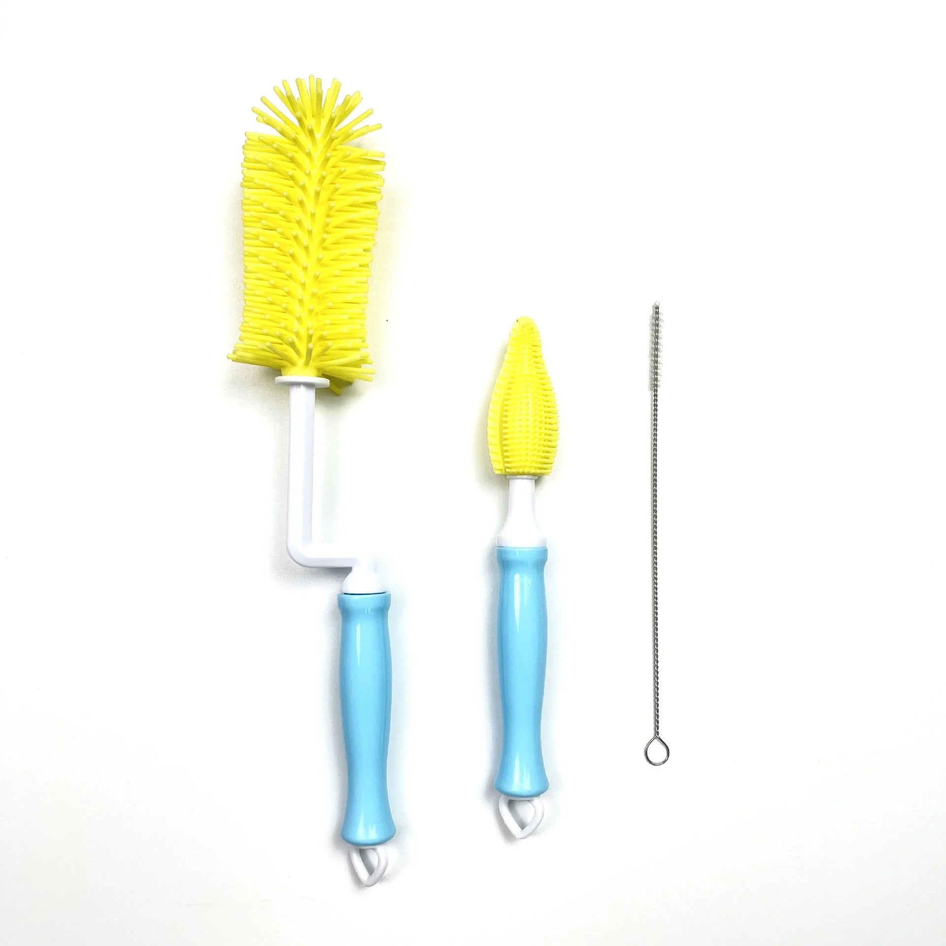 Silicone Bottle Cleaning Brush Set