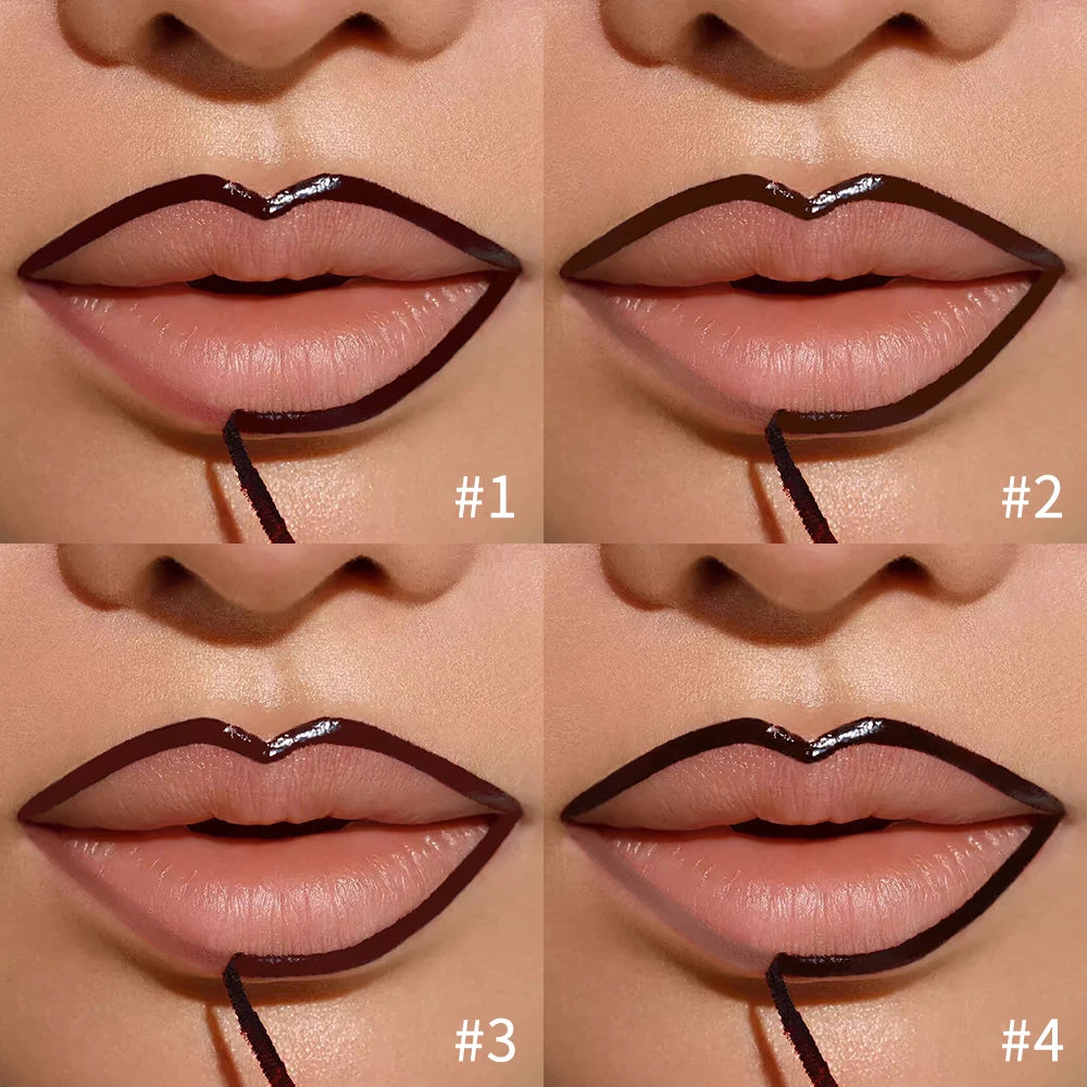 Waterproof Peel-Off Lip Tint and Liner