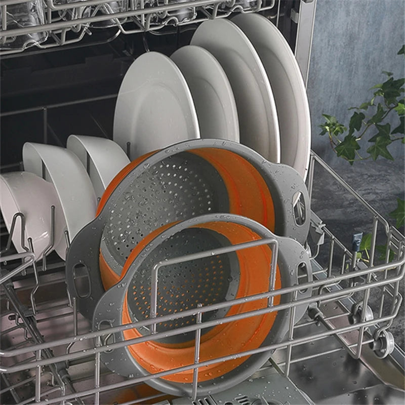 Silicone Folding Drain Basket