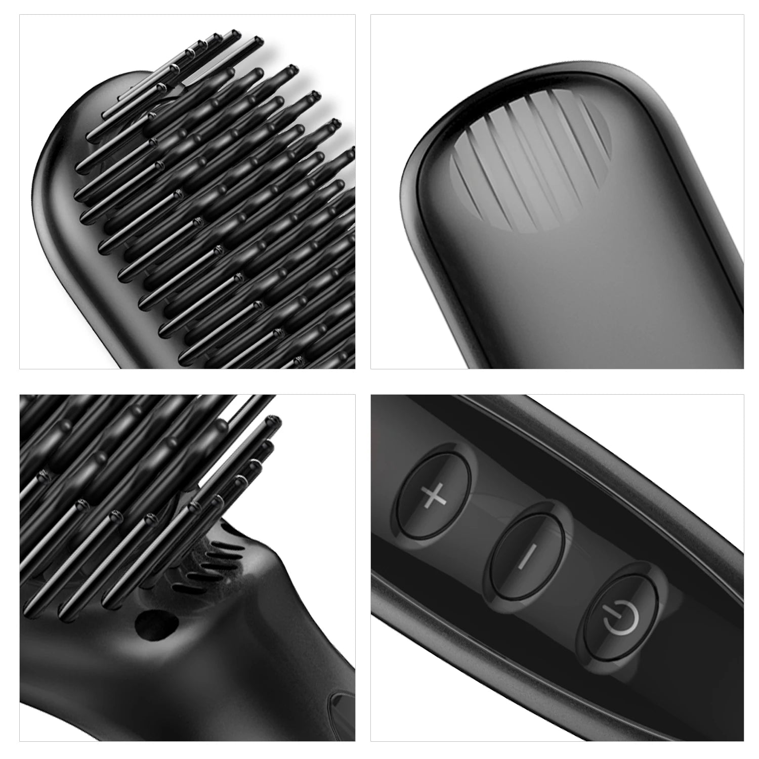 Electric Hot Comb Multifunctional Straightening Brush