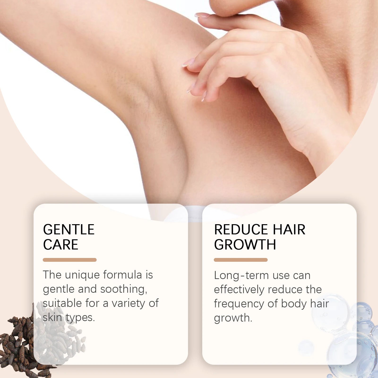 Hair Removal Inhibitor Body Oil