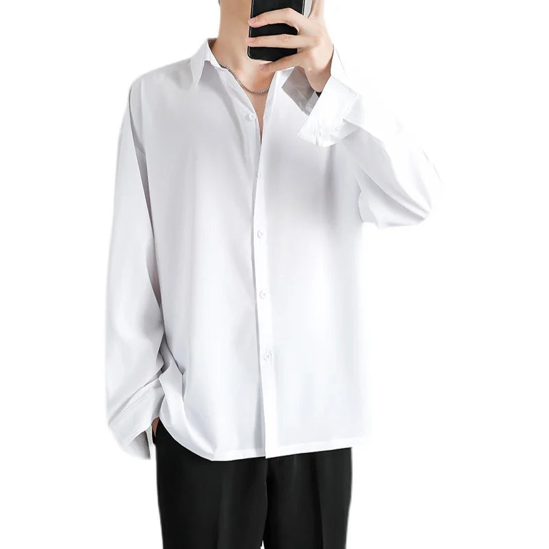 Korean Fashion Long Sleeve Shirt