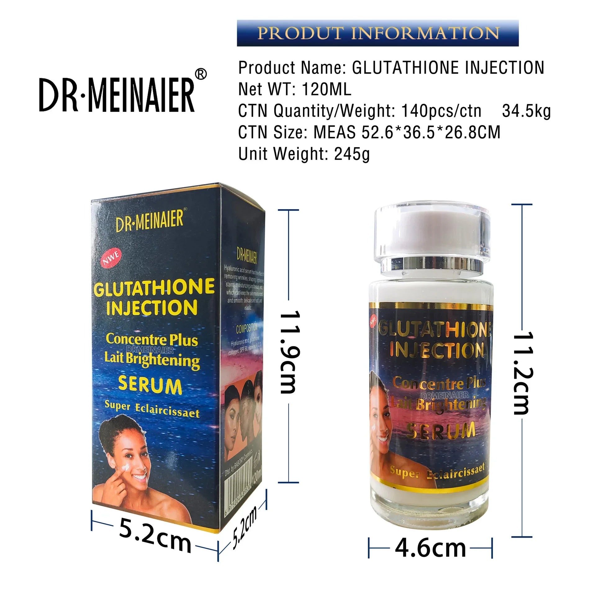 120ml Arbutin Nicotinamide Face Serum