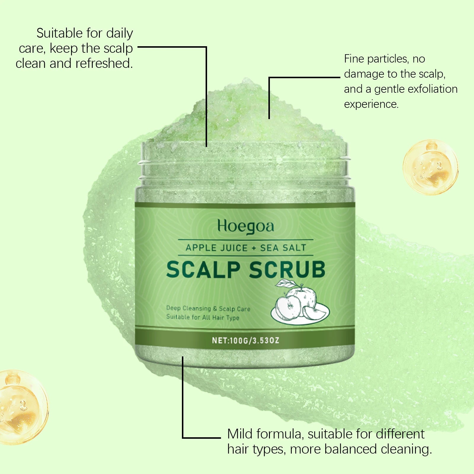 Rosemary Sea Salt Scalp Scrub Shampoo