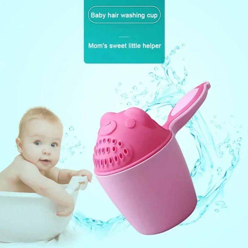 Silicone Baby Bath Cap & Shampoo Cup