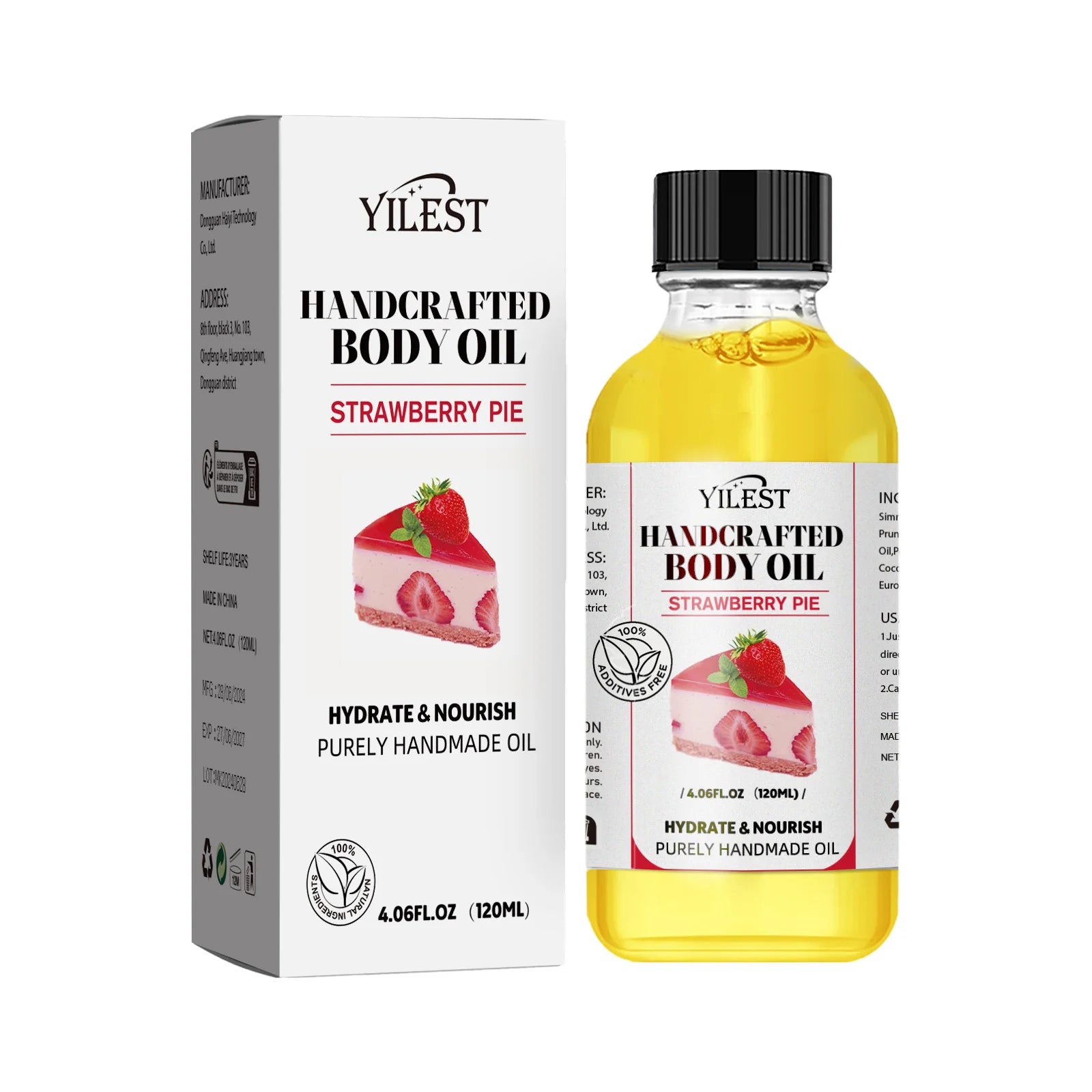 Vanilla Stress Relief Massage Oil