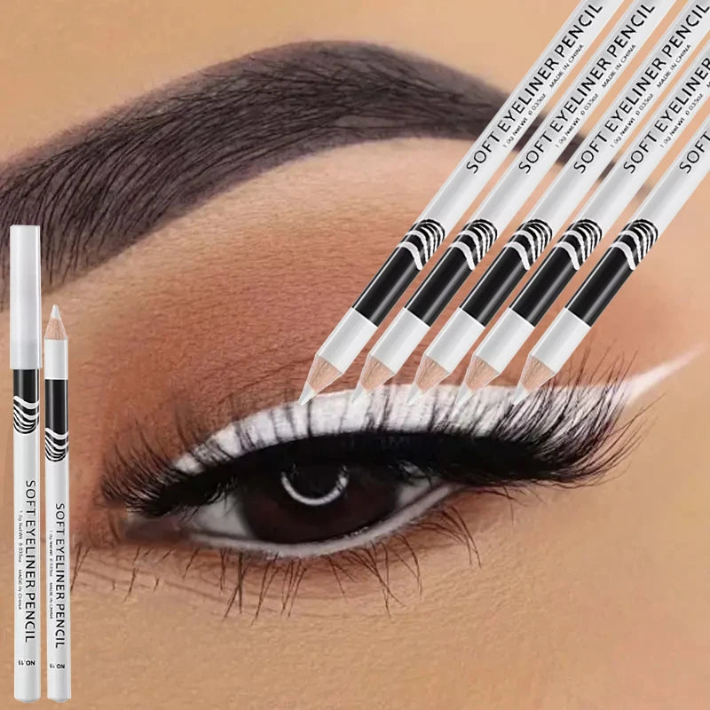 White Matte Eyeliner Pencil