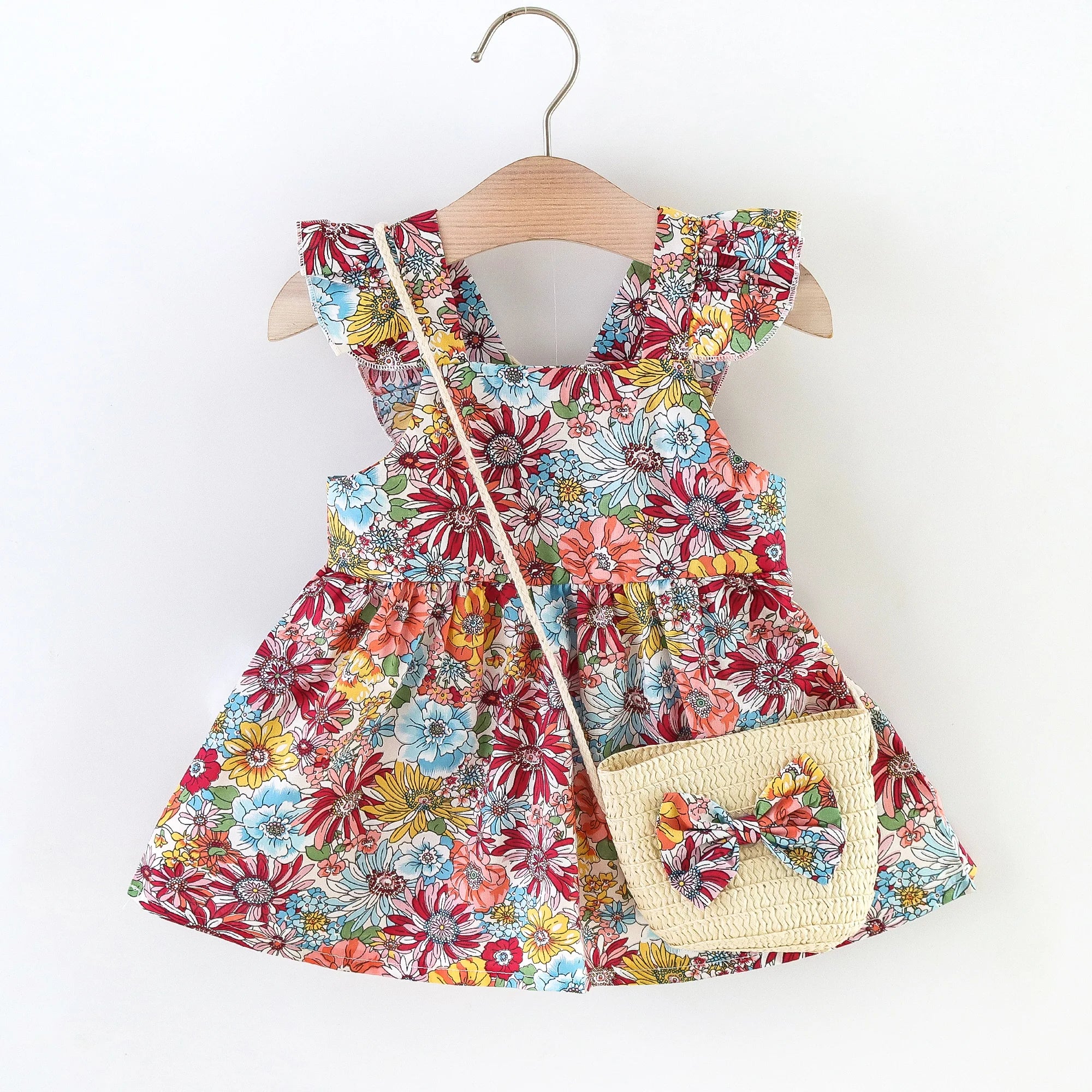 Floral Baby Girl Dress Set