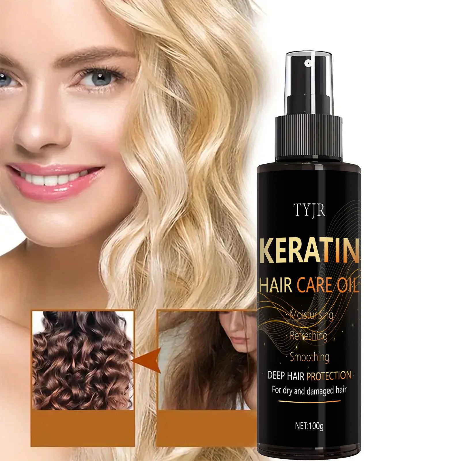 Keratin Repair Hair Oil