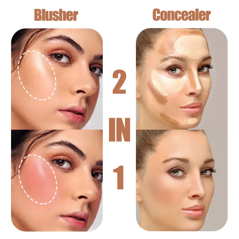 Cream Contour, Highlighter & Blush Palette