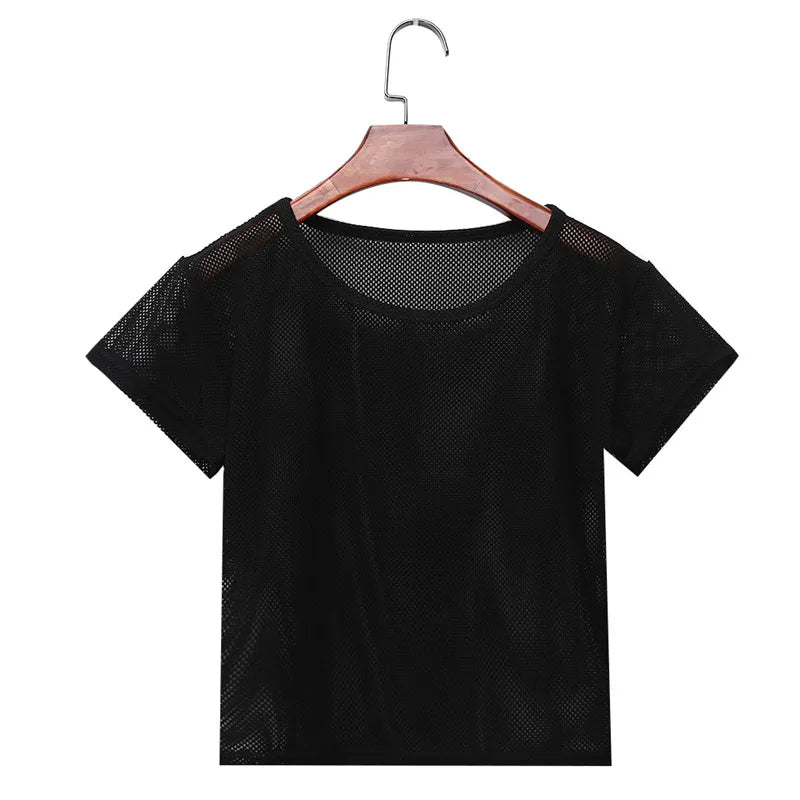 Mesh Yoga Shirt