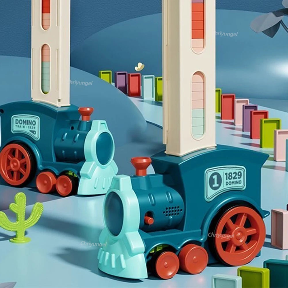 Domino Train Toy Set