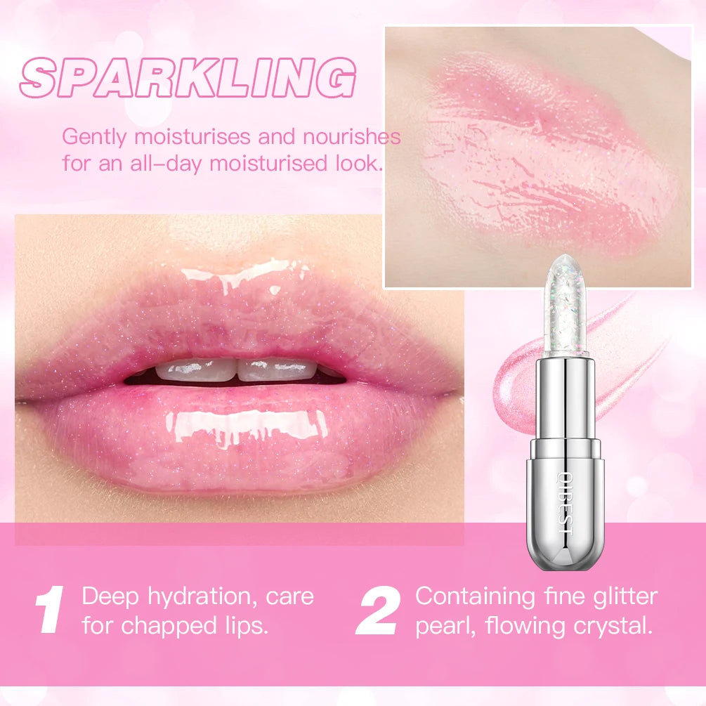 Color-Changing Crystal Jelly Glitter Lipstick