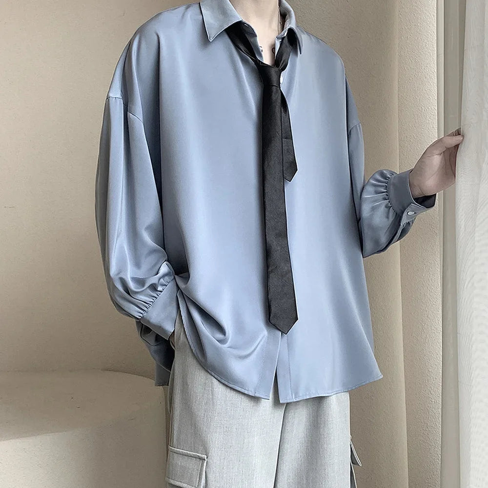Korean Style Oversized Men’s Shirt