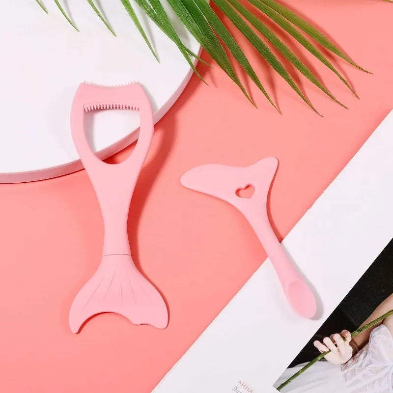 2Pcs Winged Eyeliner Stencil Set