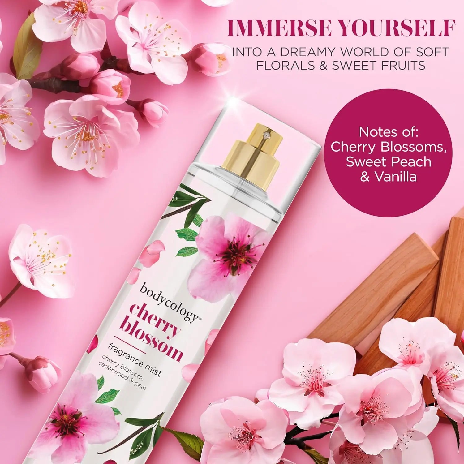 Long-Lasting Cherry Blossom Body Mist