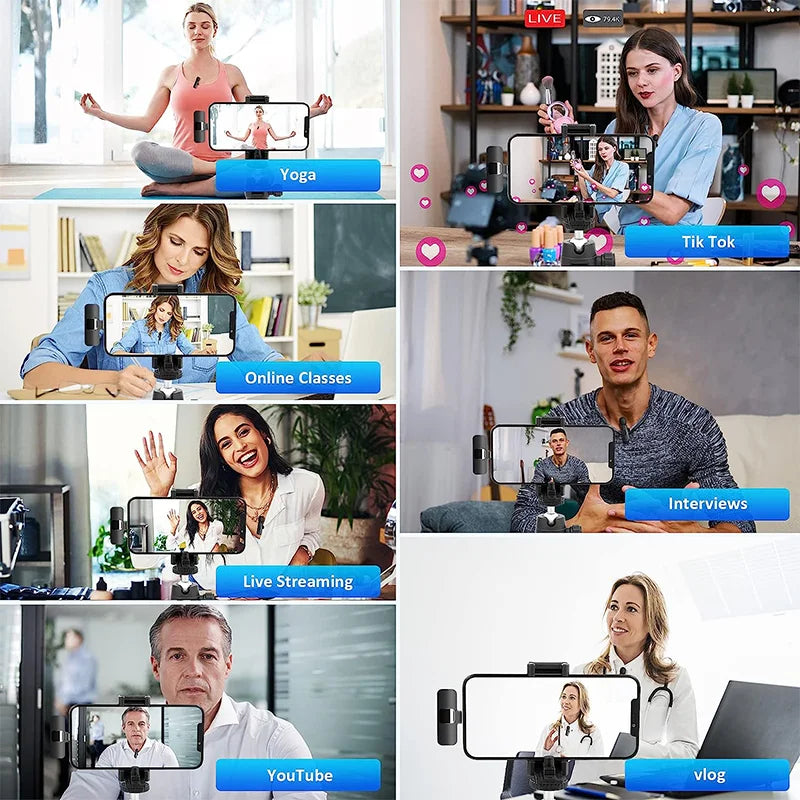 Mini Wireless Lavalier Mic