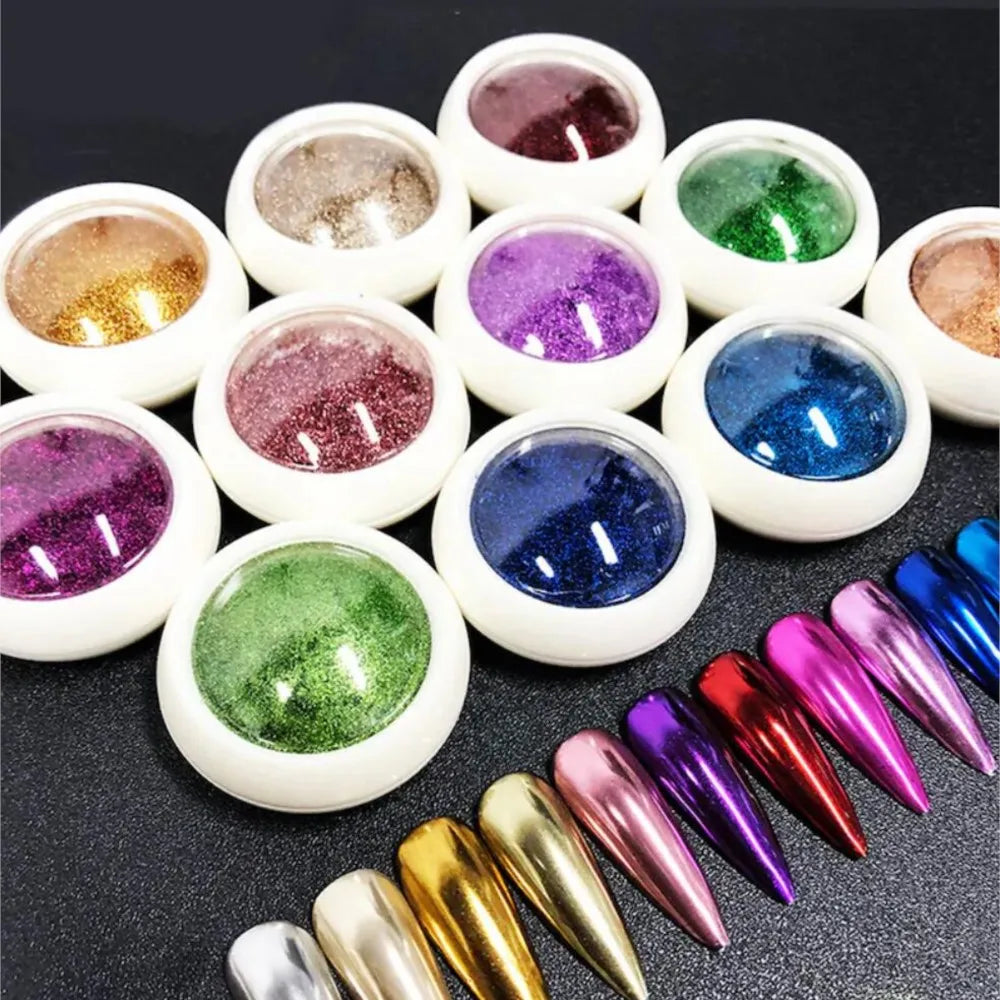 Metallic Mirror Effect Chrome Powder