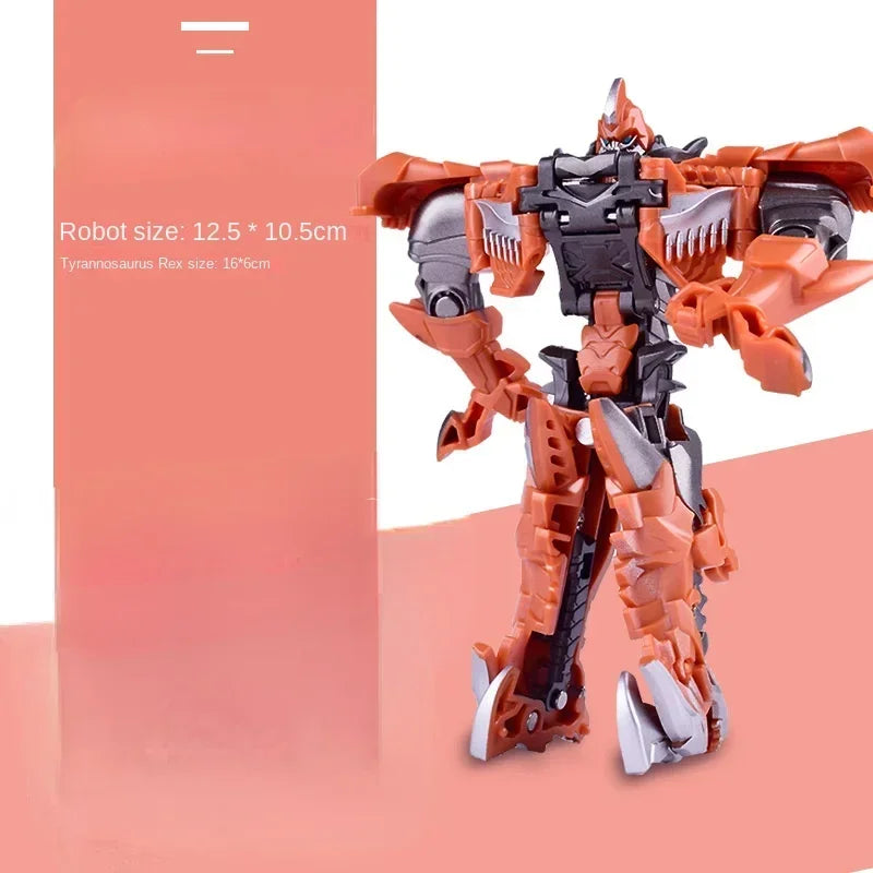 One-Step Transforming Robot Car Dinosaur Toy