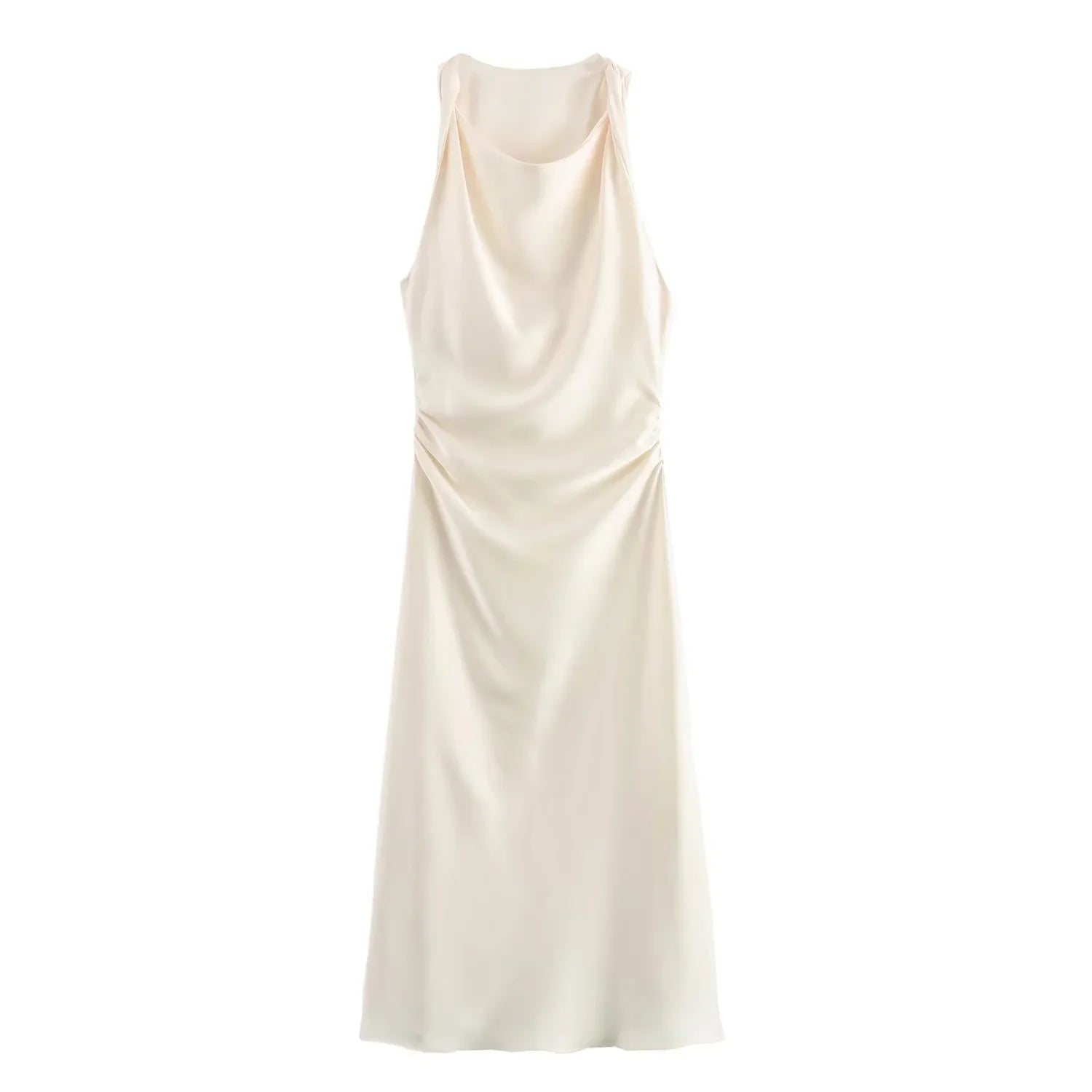 Elegant Satin Slip Dress