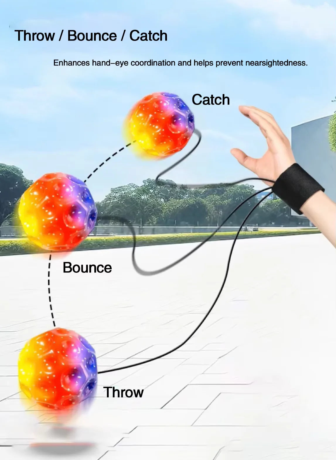 Wrist Moonstone Fitness Ball