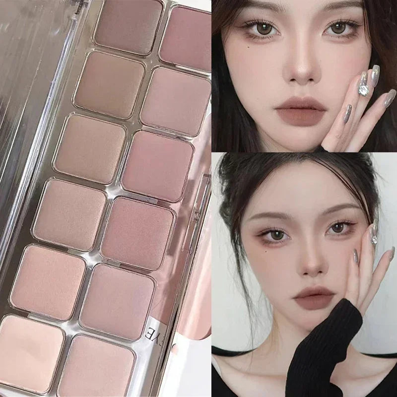 Cool Tone Matte Eyeshadow Palette