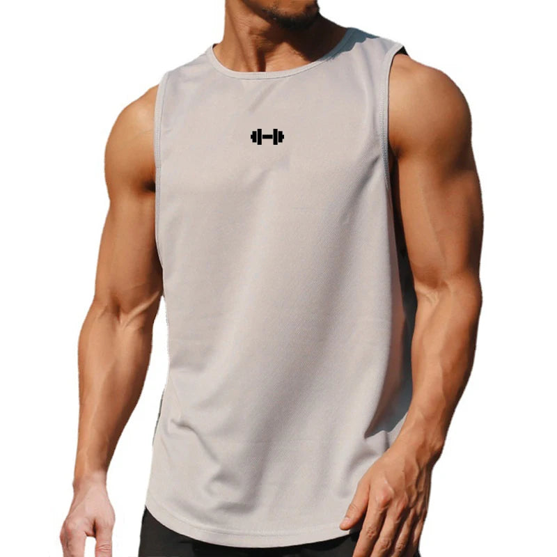 Quick Dry Fitness Tank Top Sleeveless Gym Shirt