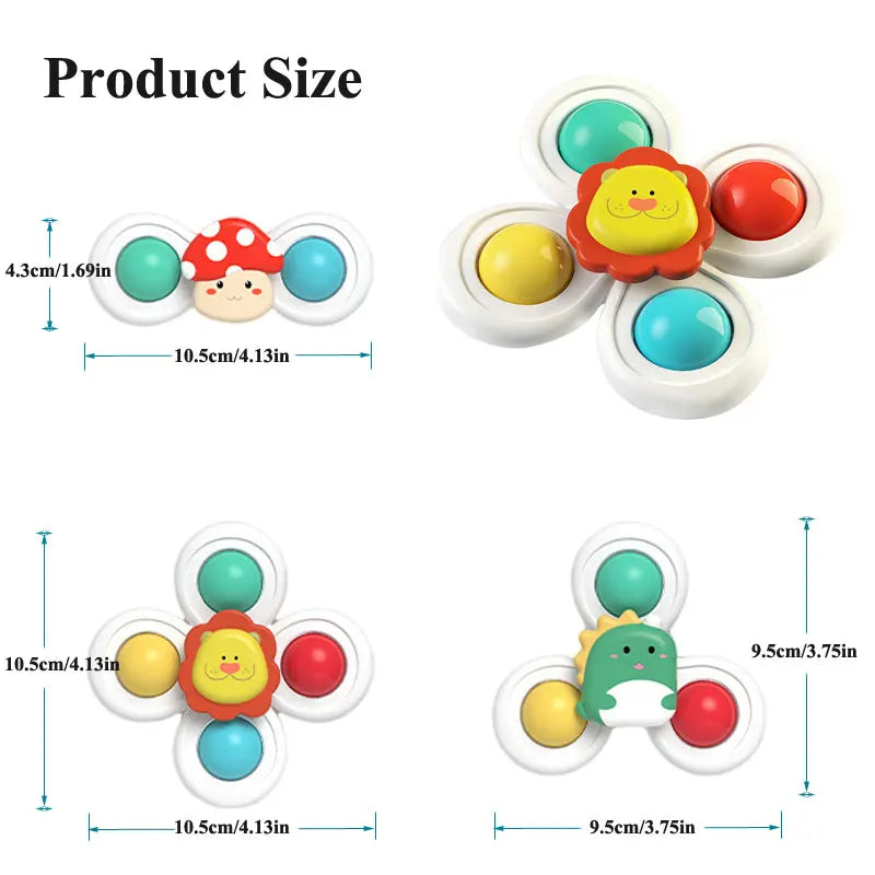 Cartoon Animal Spinner Toys