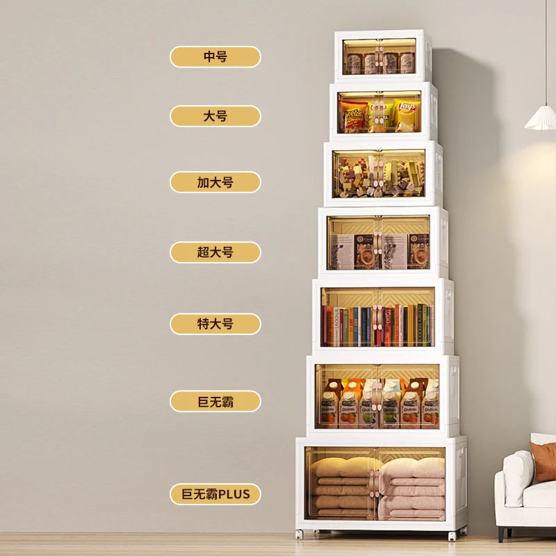 Foldable Multi-Layer Storage Box Locker