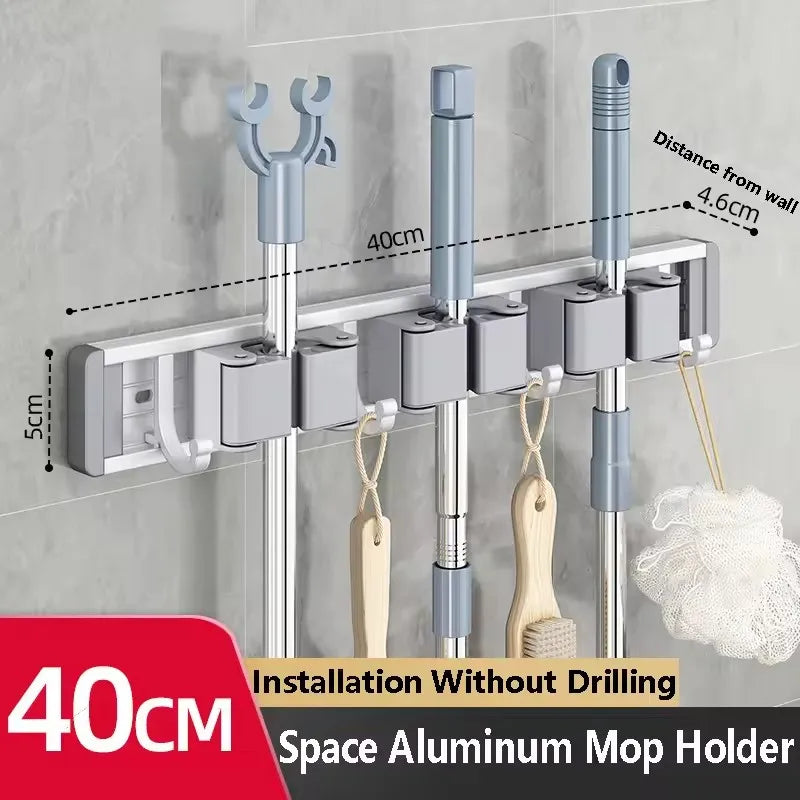 Wall Mounted Mop Broom Holder