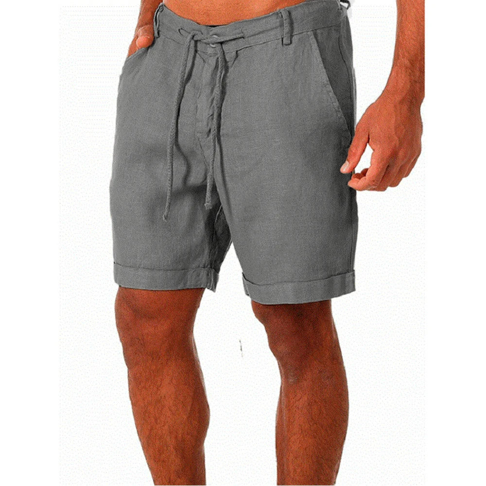 Cotton Linen Summer Shorts
