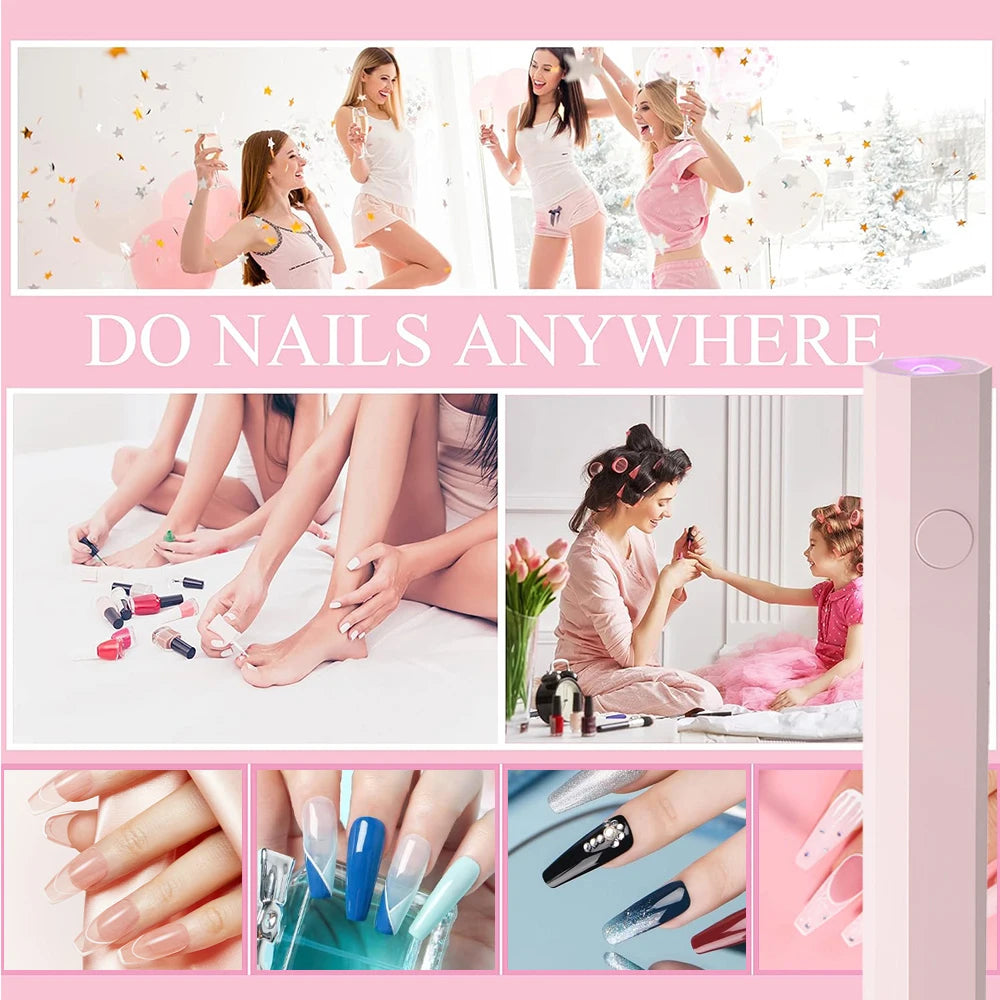 Handheld Mini UV LED Nail Lamp